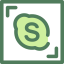 Skype Symbol 64x64