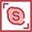 Skype Symbol 64x64