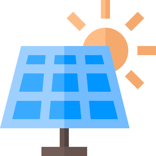 Solar panel icon