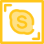 Skype Symbol 64x64