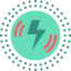 Wireless charging icon 64x64