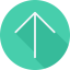 Up arrow icon 64x64