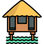 Stilt house icon 64x64