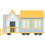House on wheels icon 64x64