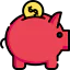 Piggy bank icon 64x64