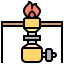 Gas stove icon 64x64