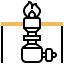 Gas stove icon 64x64