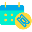 Calendar date アイコン 64x64