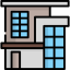 Modern house icon 64x64