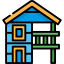 Beach house icon 64x64