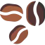 Coffee bean icon 64x64