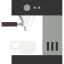 Coffee machine icon 64x64