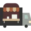 Coffee truck icon 64x64