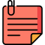 Sticky note icon 64x64