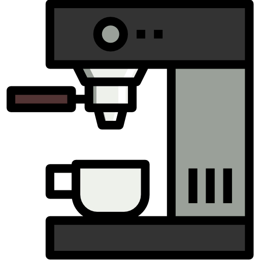 Coffee machine icon