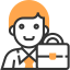 Businessman icon 64x64