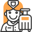 Stewardess icon 64x64