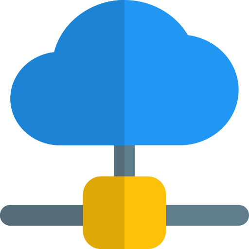Cloud network icon