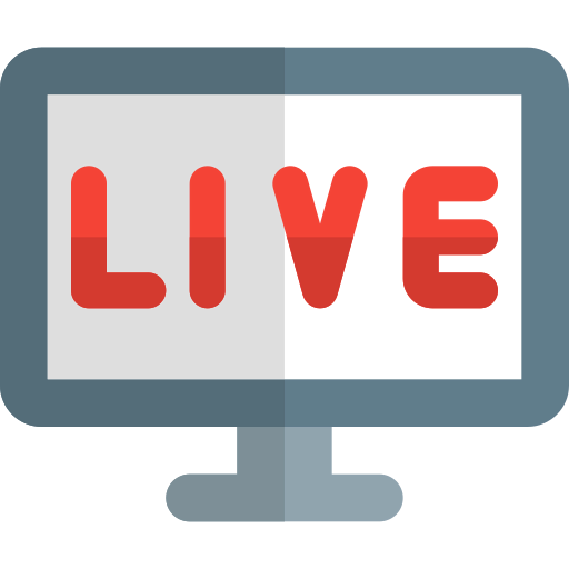 Live streaming icon