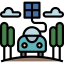 Electric car icon 64x64