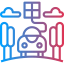 Electric car icon 64x64