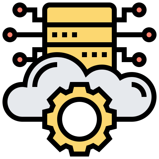 Cloud data icon