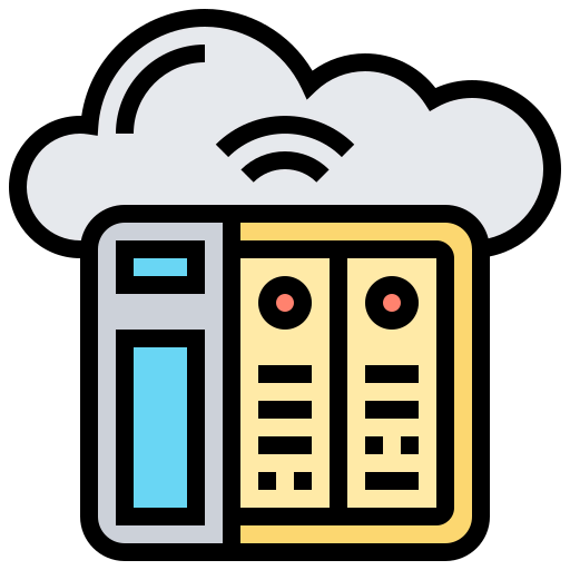 Cloud server icon