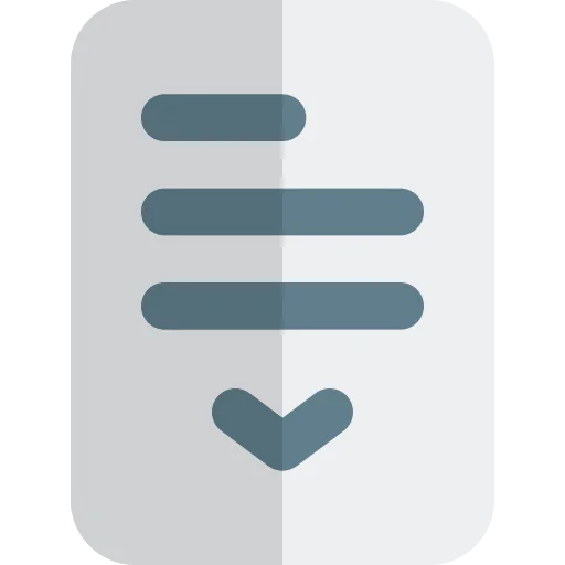 Scroll bar icon