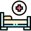 Hospital bed icon 64x64