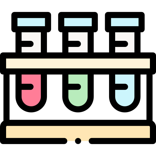 Test tubes icon