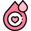 Blood drop icon 64x64