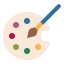 Color palette icon 64x64