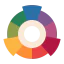 Color wheel icon 64x64