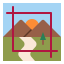 Crop tool icon 64x64