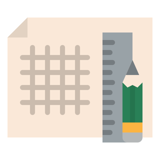 Grid lines icon