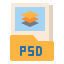 Psd file іконка 64x64