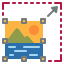 Photo editing icon 64x64