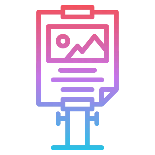 Poster icon
