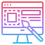 Web design icon 64x64