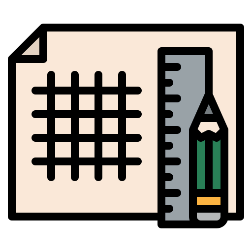 Grid lines icon