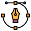 Pen tool ícono 64x64