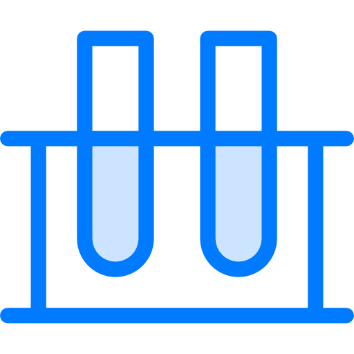Test tubes icon