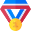 Gold medal icon 64x64