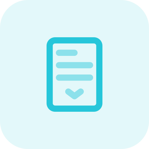 Scroll bar icon