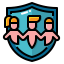Family insurance icon 64x64