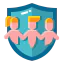 Family insurance icon 64x64