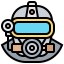 Diving helmet Symbol 64x64