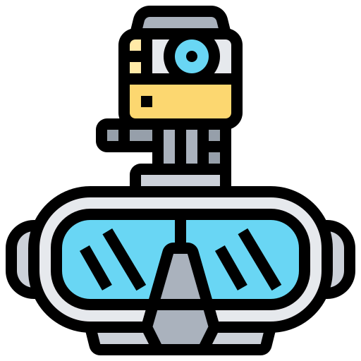 Diving mask icon