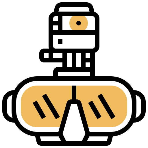 Diving mask icon