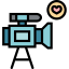 Cinema camera アイコン 64x64